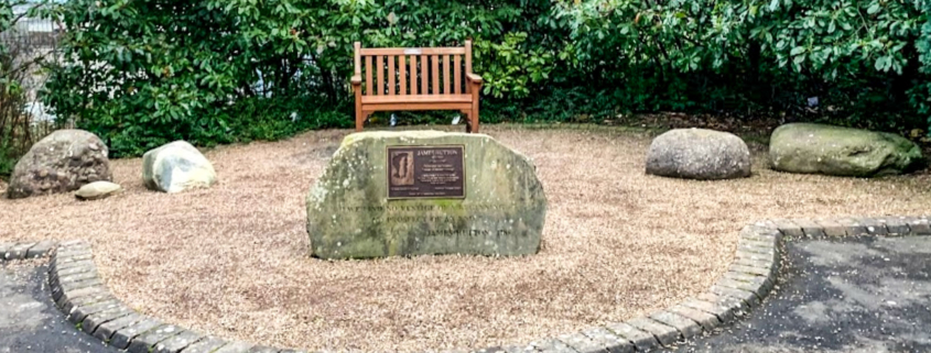 James Hutton Memorial Garden, Edinburgh