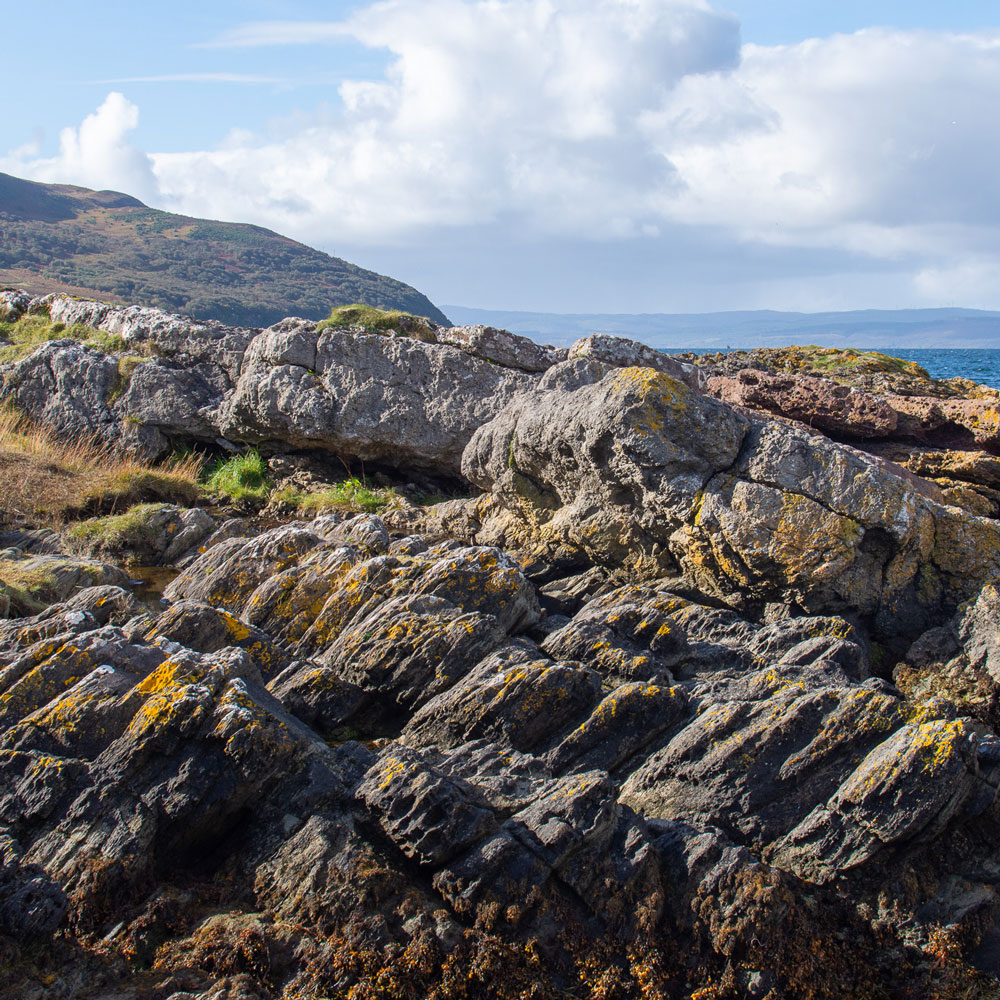 Hutton's Unconformity - Newton Point, Isle of Arran
