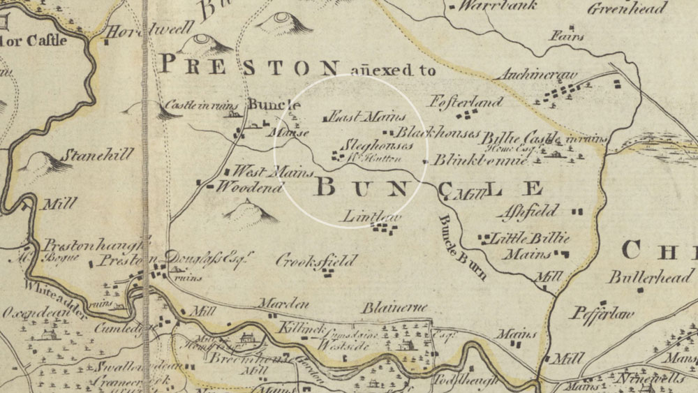 Armstrong Map - Showing Slighhouses